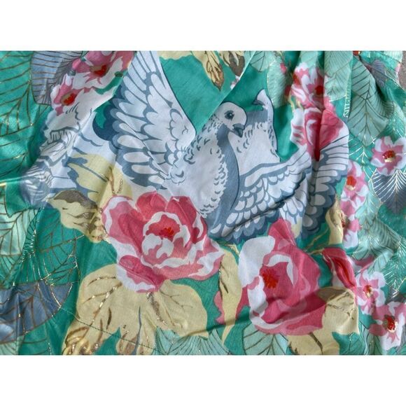 MANOUSH EMBROIDERED FLORAL & BIRD SKIRT SIZE 34 French, Size 2 USA - Picture 2 of 5